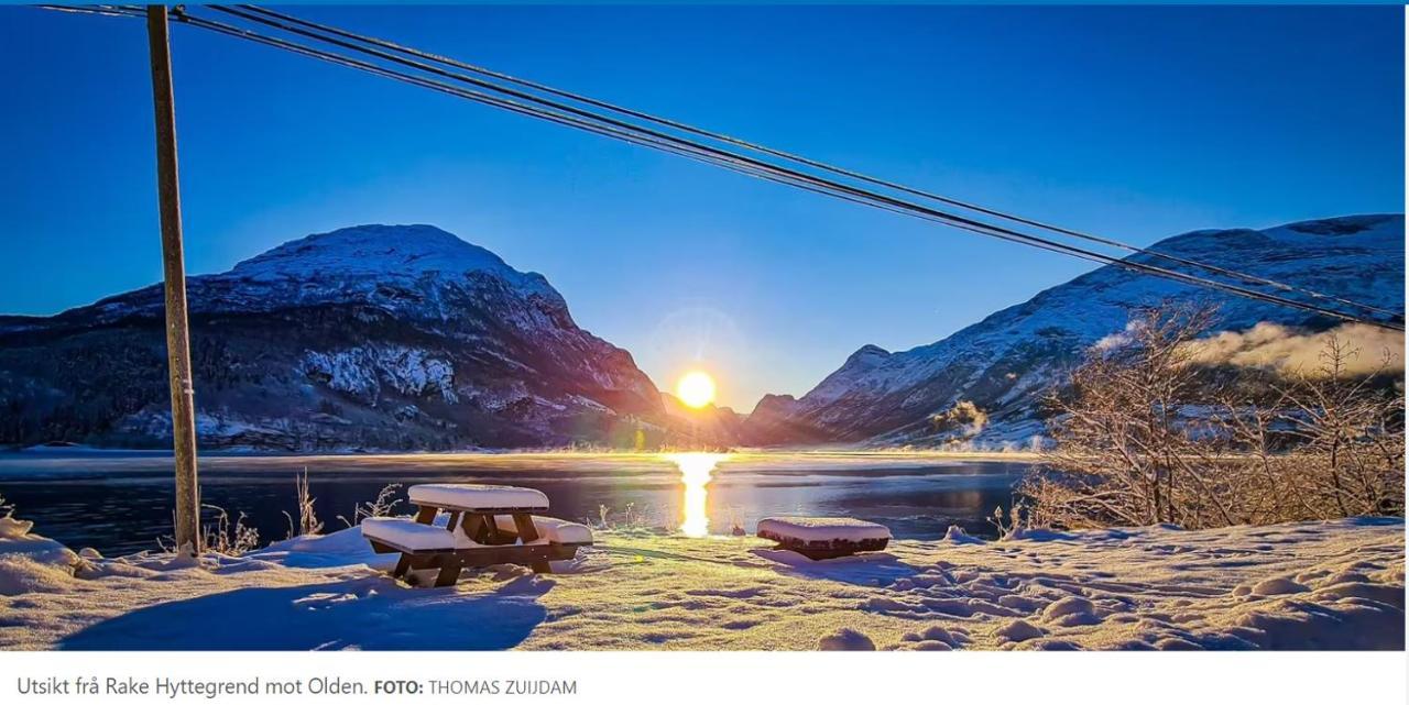 Moderne Panoramaleilighet 3-Roms I Olden Luaran gambar